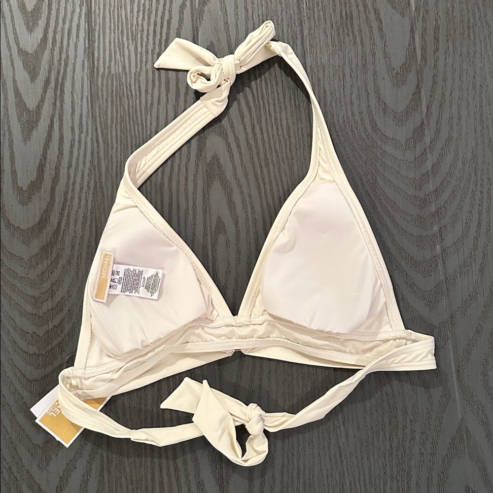 Cream Halter Bikini Set - Picture 5 of 10